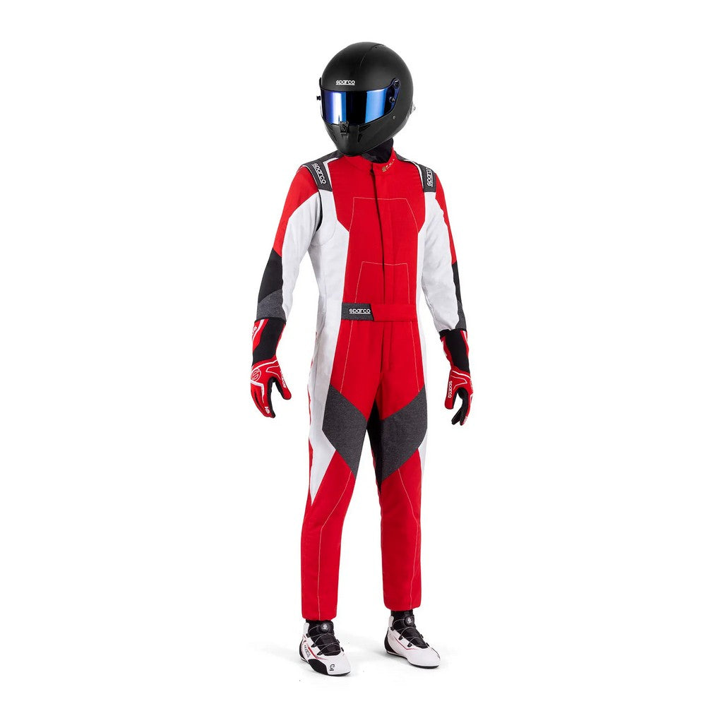 SPARCO BRS0005B0R16058 Racing Suit X-Light Full Efficiency, Red / White, Size 58 Photo-1 