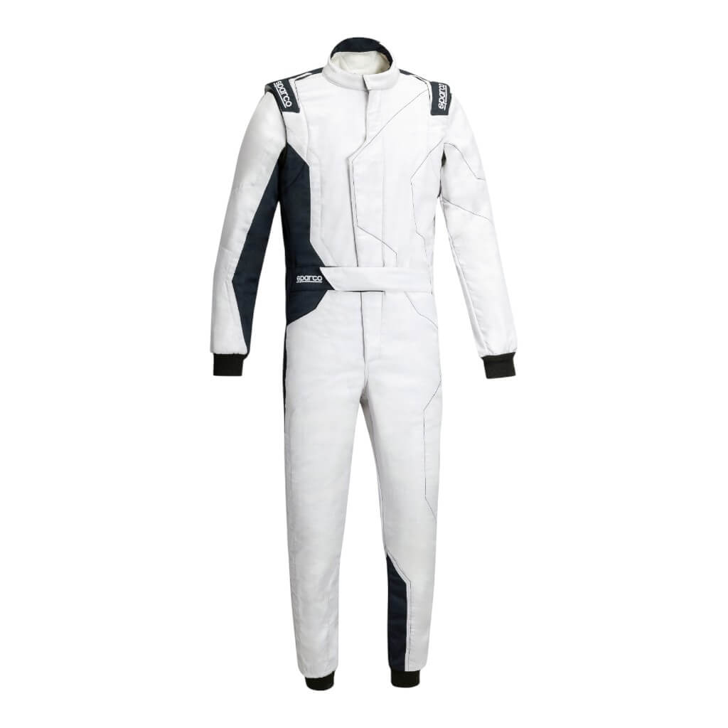 SPARCO BRS0049B0E60054 Racing Suit Sprint A Advanced, Silver/Blue, Size 54 Photo-0 