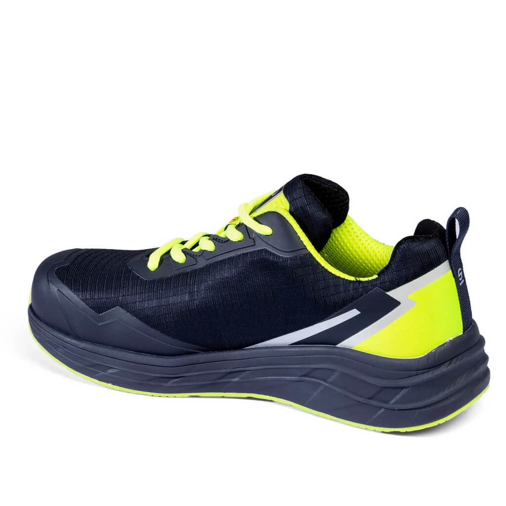 SPARCO BTB0013B0N23048 Shoes Impulse George S3S, Marine Blue / Fluo Yellow, Size 48 Photo-1 