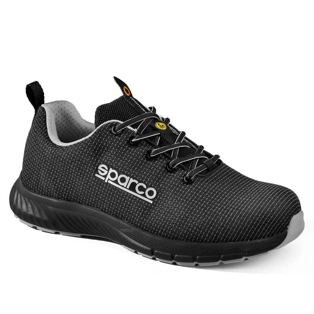 SPARCO BTB0018B0K13039 Shoes Traction Asan S3S, Black / Silver, Size 39 Photo-0 