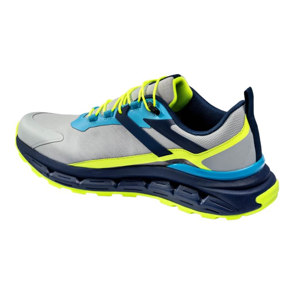 SPARCO BTB0037B0E61045 Teamwork Shoes S-Pike Turini O2, Silver/Blue/Fluo Lime, Size 45 Photo-1 