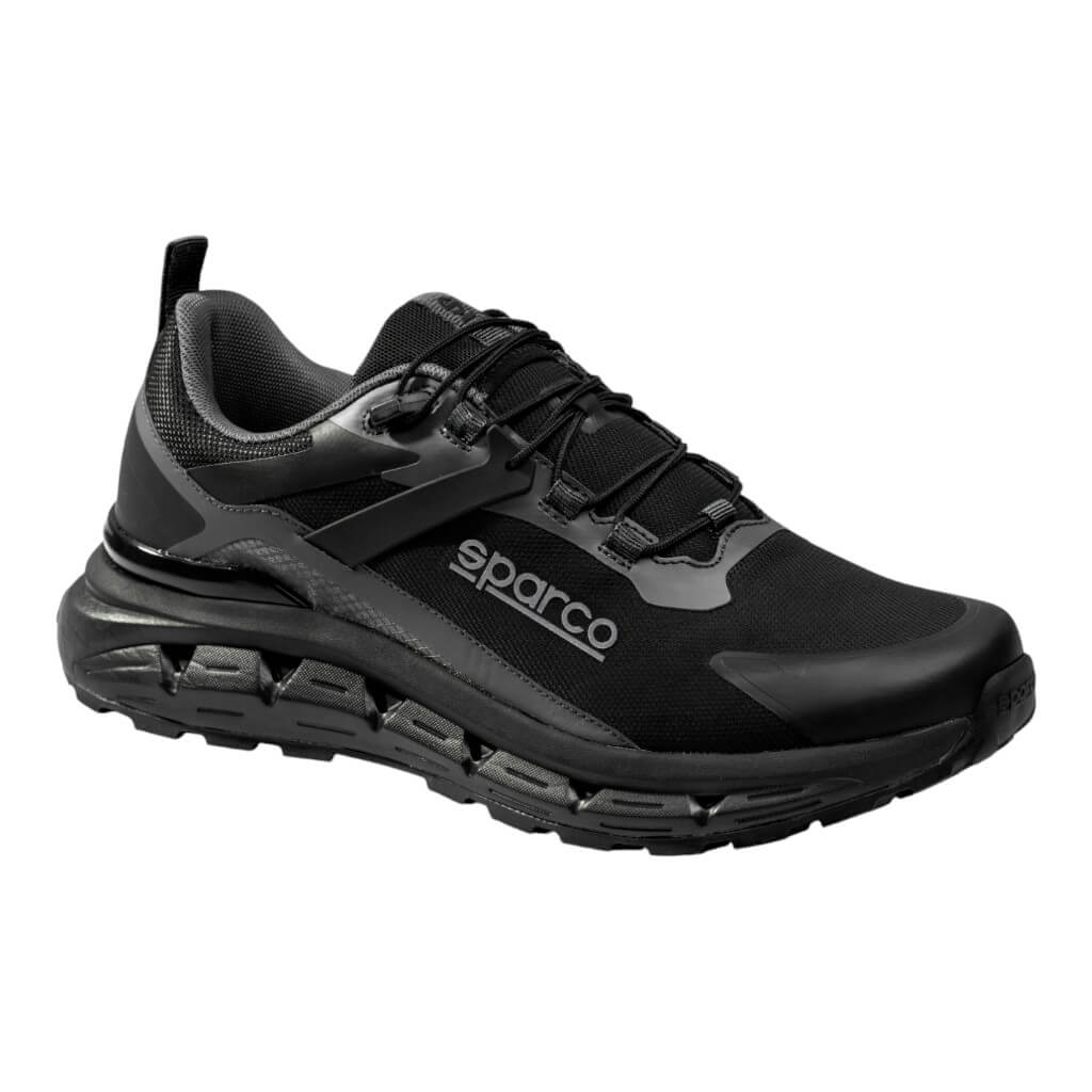 SPARCO BTB0037B0K11047 Teamwork Shoes S-Pike Sisteron O2, Black/Dark Grey, Size 47 Photo-0 