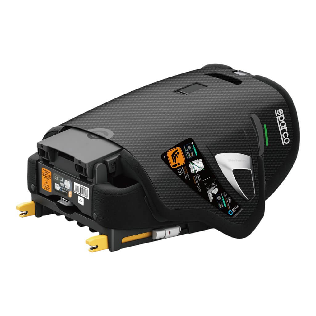 SPARCO BYR0007B0K0100N Child Seat SK8000I, ISOFIX, ECE R129/03, 76-150 cm, Black Photo-4 