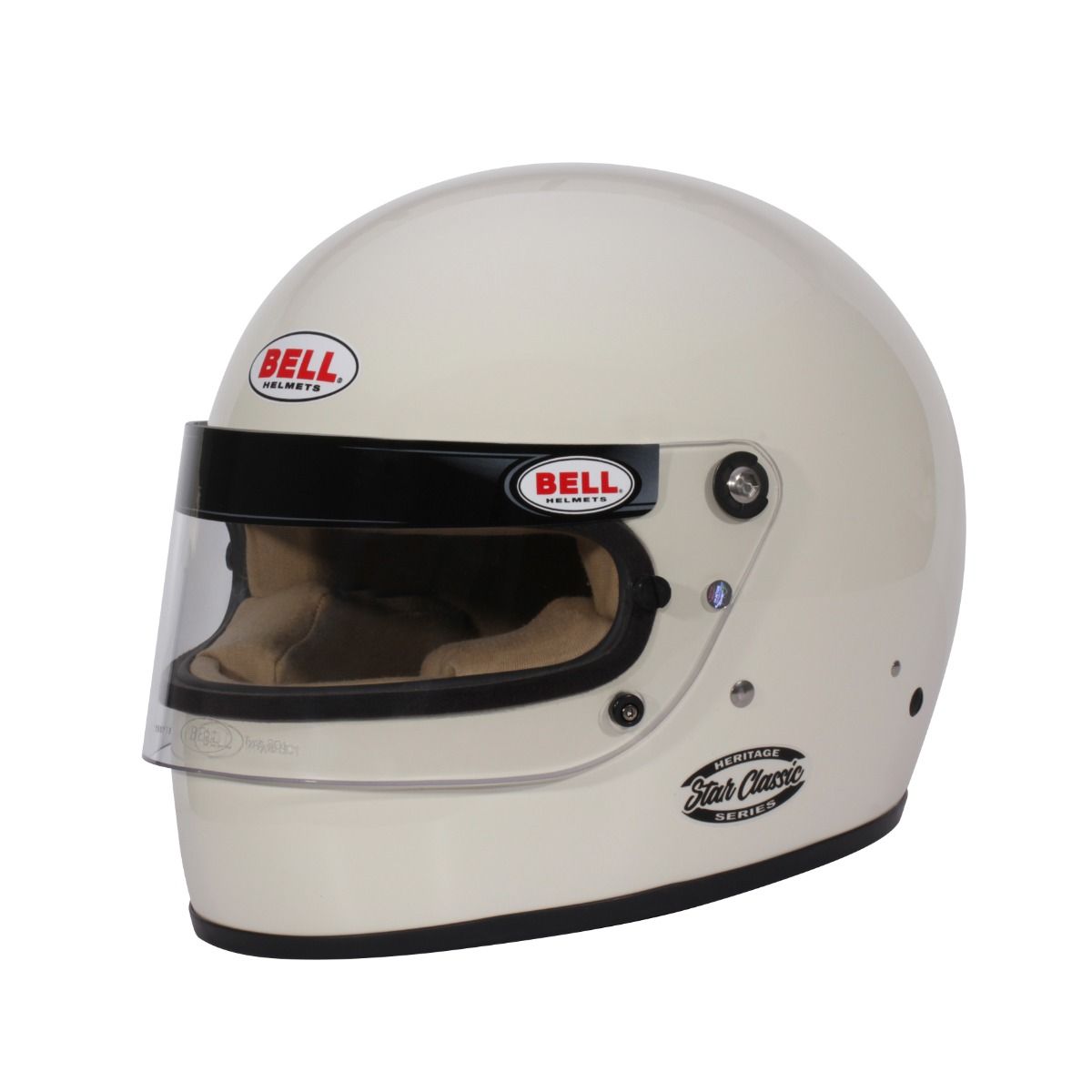 BELL 1451001 Racing helmet open-face STAR CLASSIC FIA/SNELL 2020, white, size S (57-58) Photo-0 