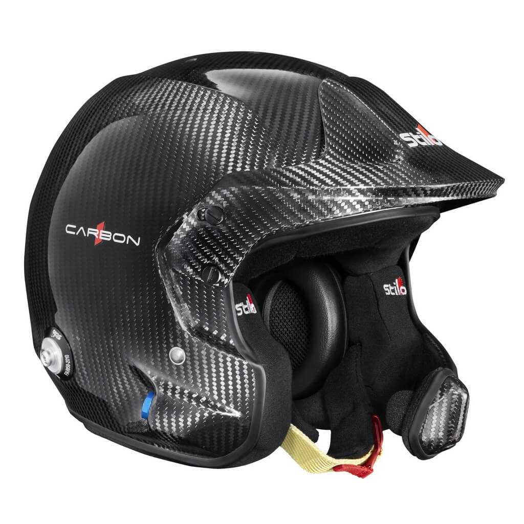 STILO AA0224BG1V55 Open-Face Helmet Venti4 WRC Carbon Rally (Snell SA2020, FIA 8859-24, Hans FIA8858-10), Size 55 Photo-0 