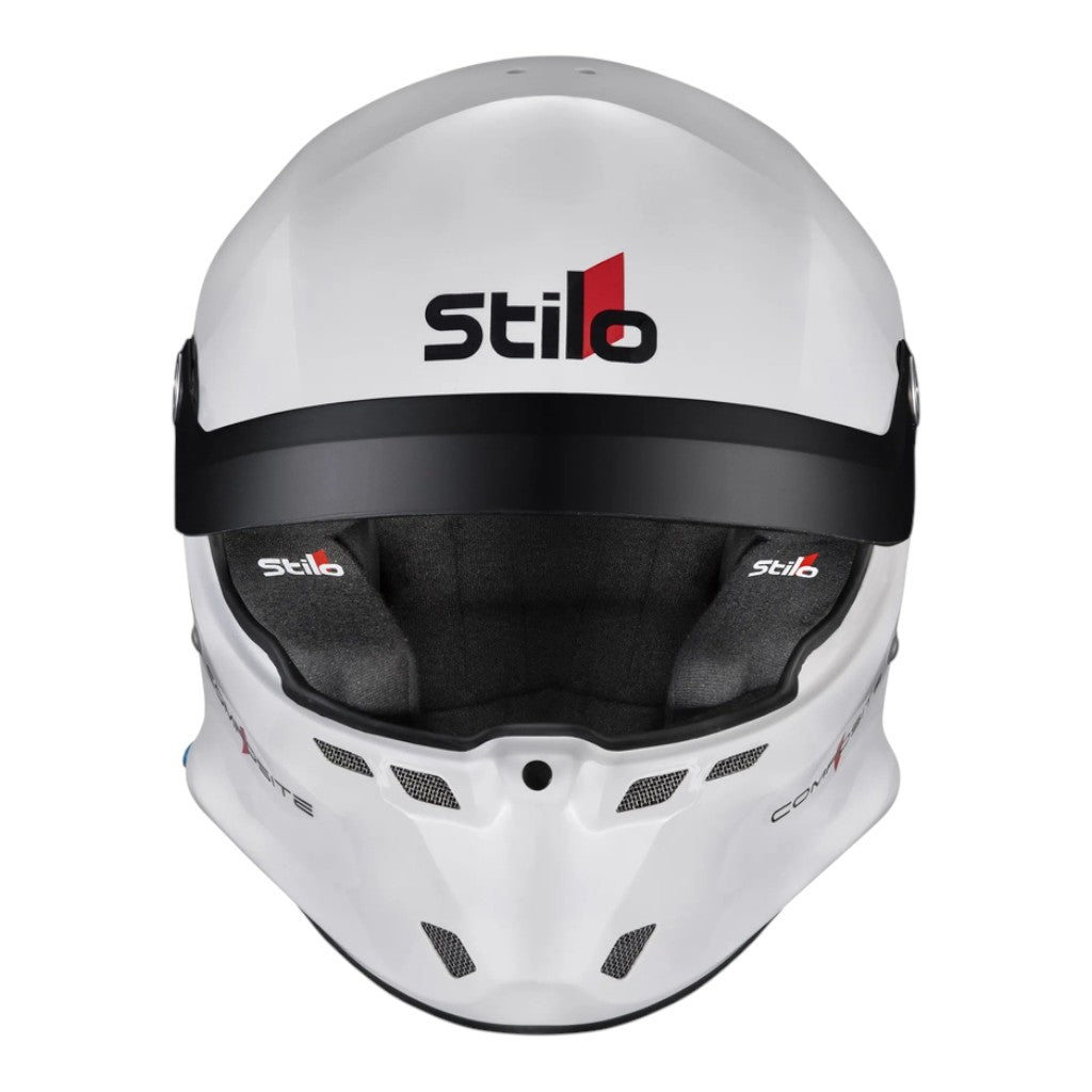 STILO AA0801RG2X570101 Full-Face Helmet ST6 R Composite Rally, FIA 8859-24 Hans, White/ Black, Size 57 Photo-2 