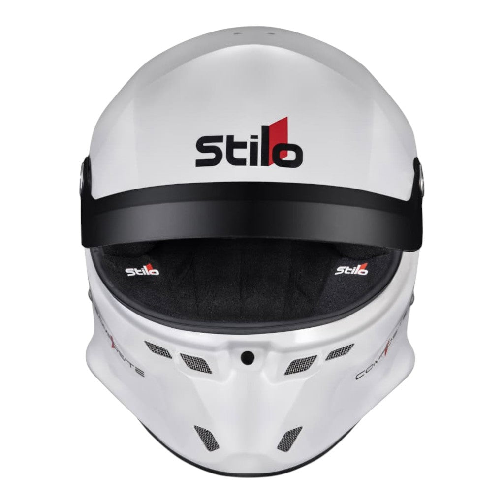 STILO AA0802CG2X540101 Full-Face Helmet ST6 GT Composite Turismo, FIA 8859-24 Hans, White/ Black, Size 54 Photo-1 