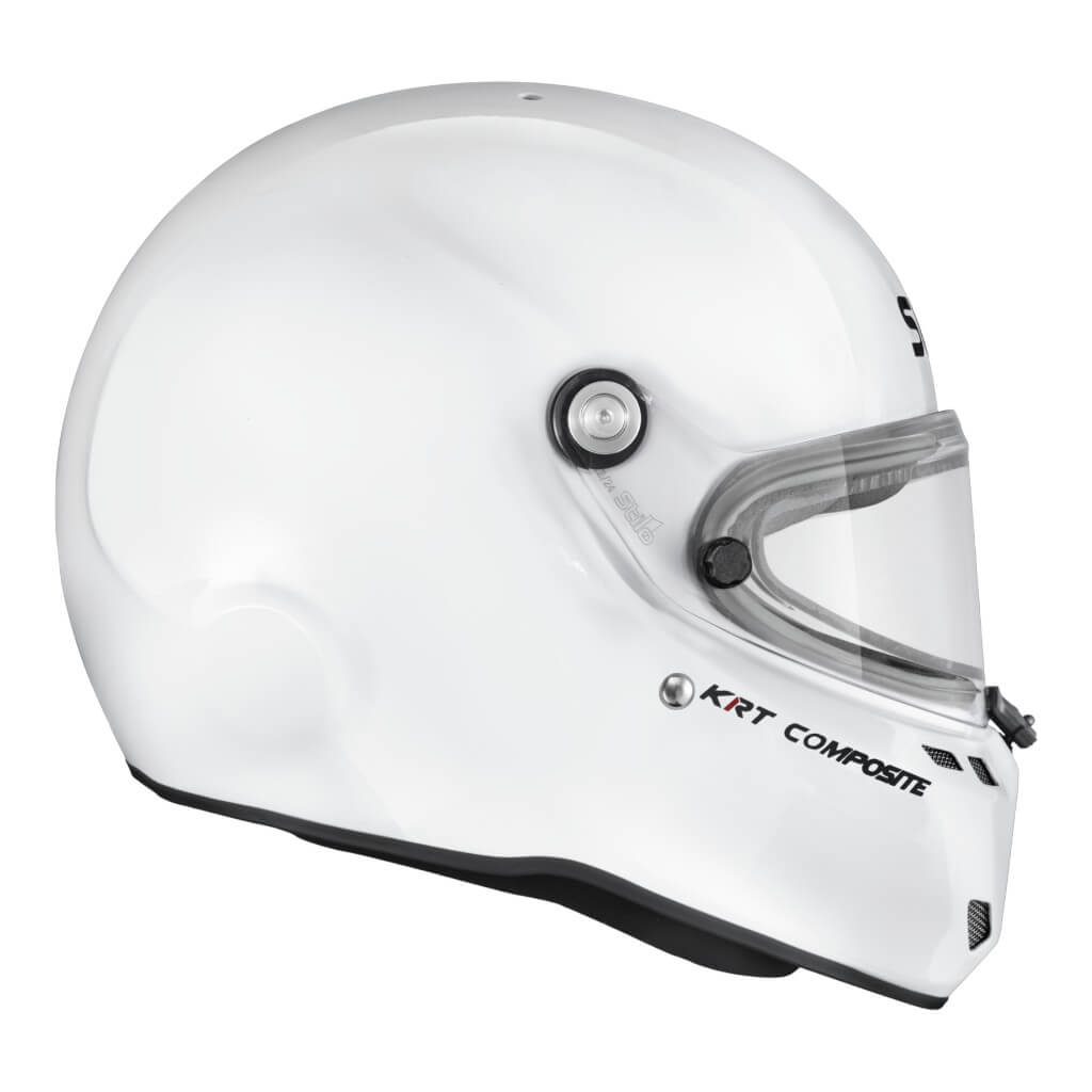 STILO AA0814AH2L61 Karting Helmet ST6 KRT Composite FIA 8878-2024 K2025, White/Black, Size 61 Photo-1 