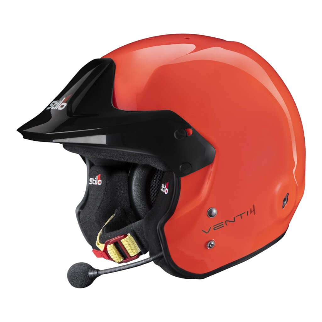 STILO DA0114EF2X55 Helmet Venti4 Trophy Offshore, FIA 8859-24, Orange/Black, Size 55 Photo-0 