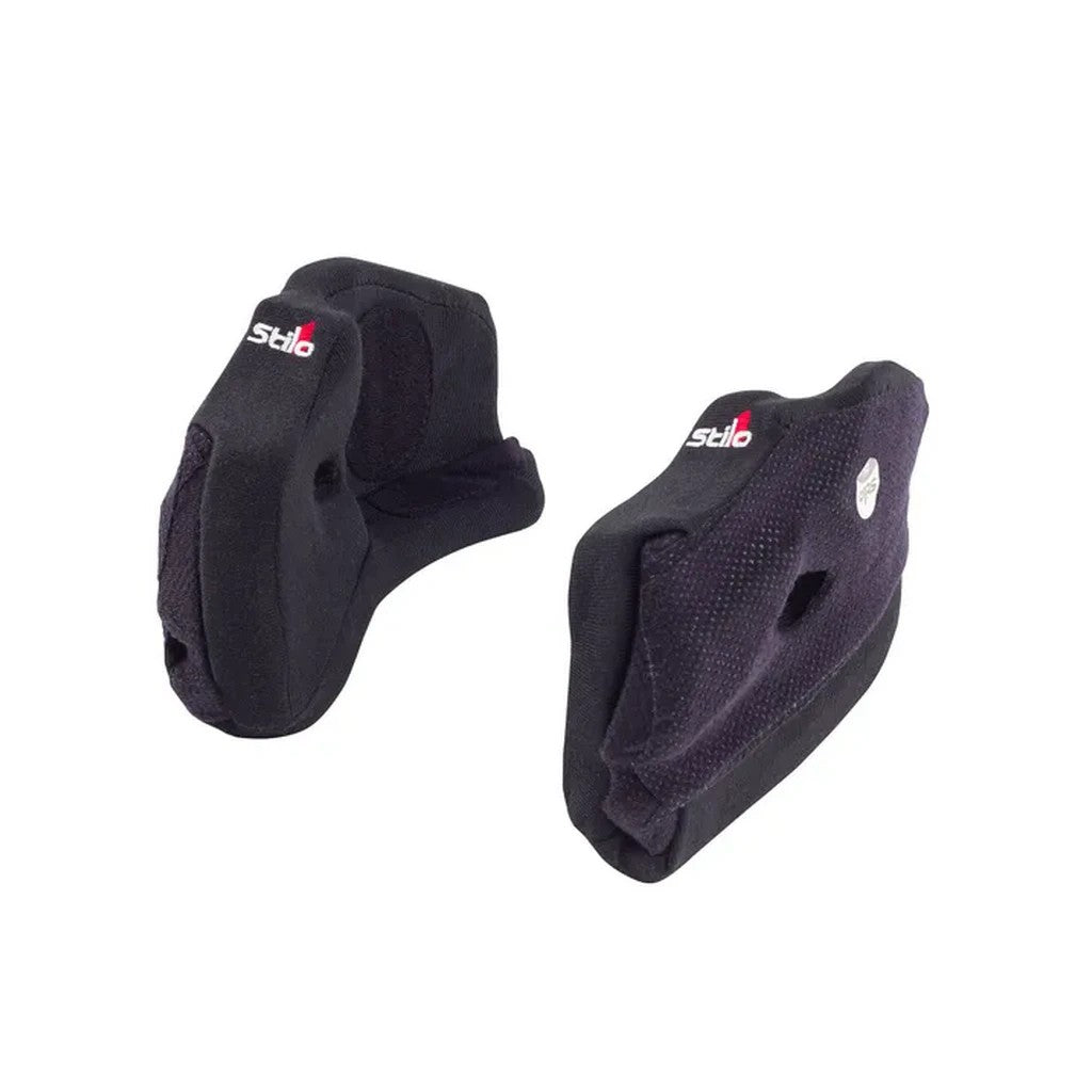 STILO YA0903BLKM-33 Cheek Pads for ST6 KRT and CMR Helmets, 33mm Photo-0 
