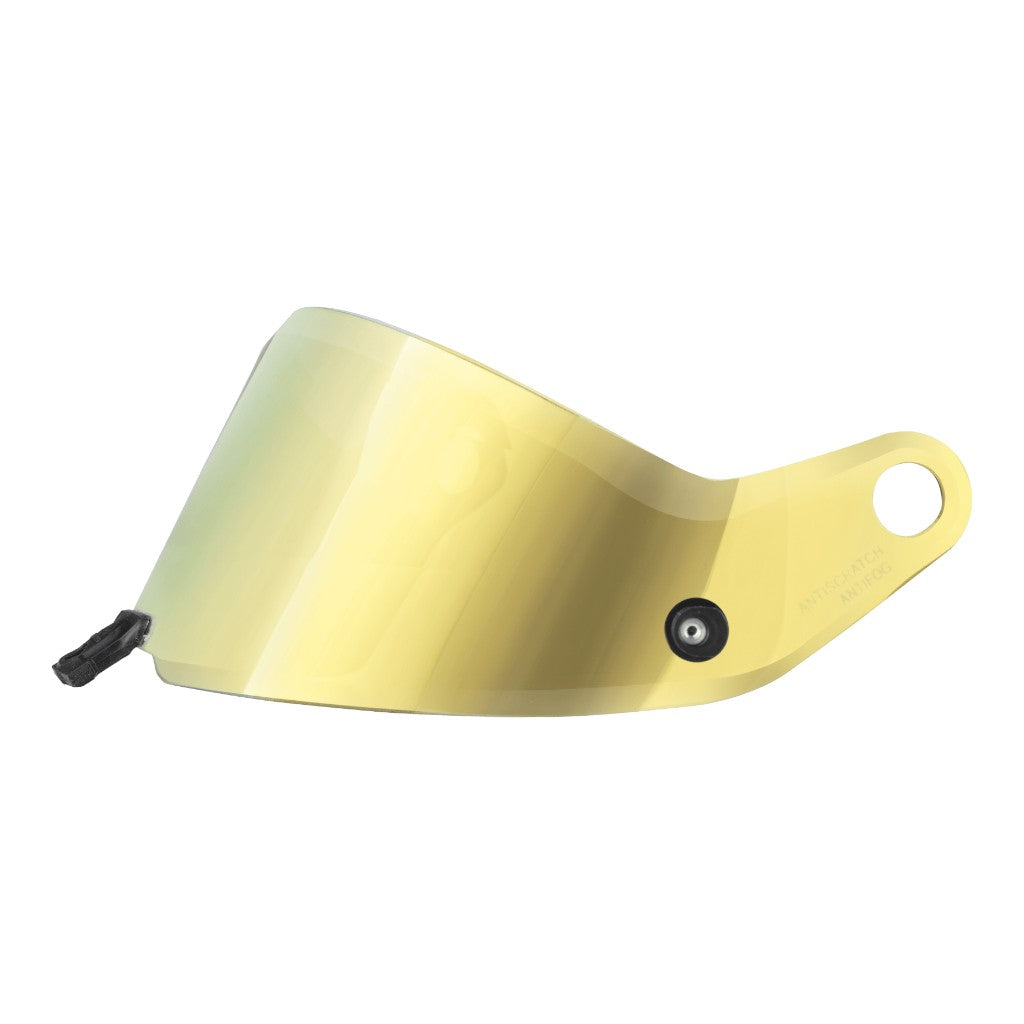 STILO YA0914ABPDG Visor for ST6 Helmets, Medium Mirror Yellow (ABP, Double Glaze) Photo-0 