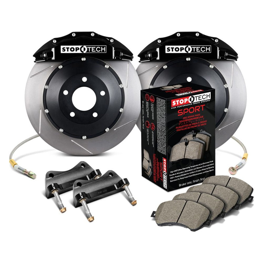 STOPTECH 83.B33.6700.51 Front Big Brake Kit (355x32mm Slotted / ST-60 Black) for BMW F20 / F22 / F30 / F32 Photo-0 