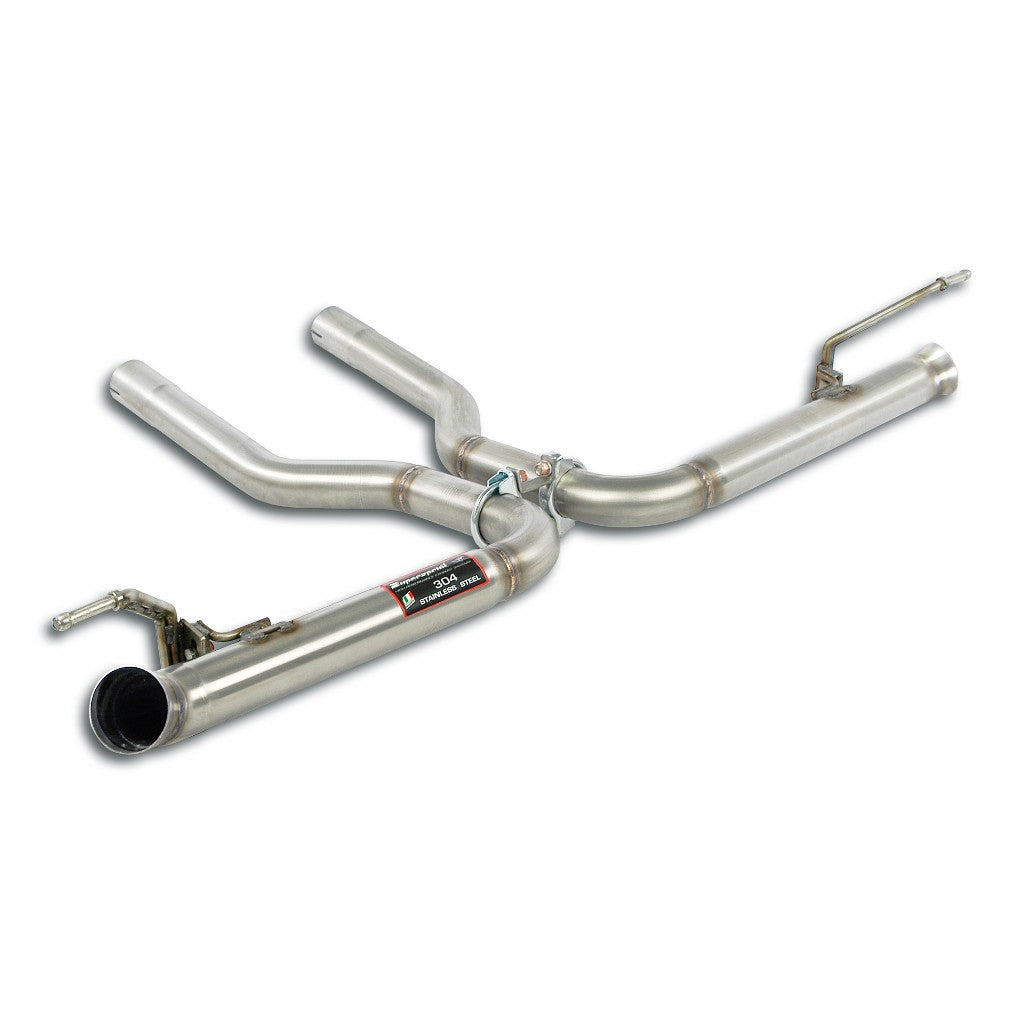 SUPERSPRINT 244916 Rear Pipe (Muffler Delete) for Porsche 957 Cayenne V6 Photo-0 