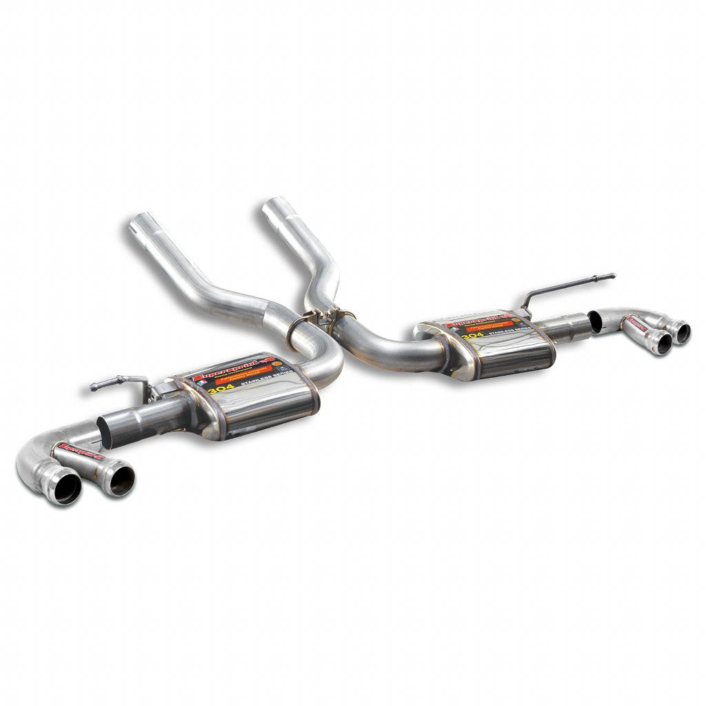 SUPERSPRINT 245734 Rear Exhaust for PORSCHE Cayenne S (958.1) Photo-0 