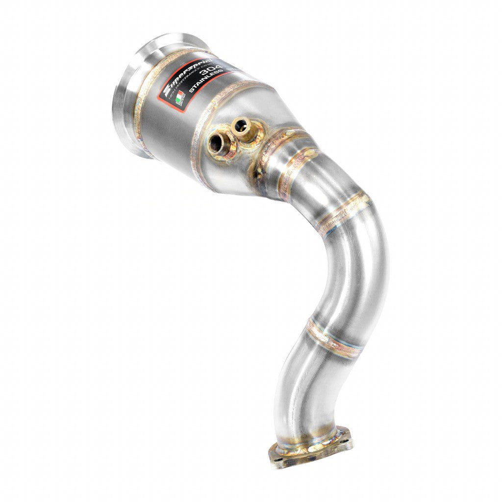 SUPERSPRINT 249521 Downpipe Right with Metallic Catalytic Converter for PORSCHE Cayenne S (936.1) Photo-0 