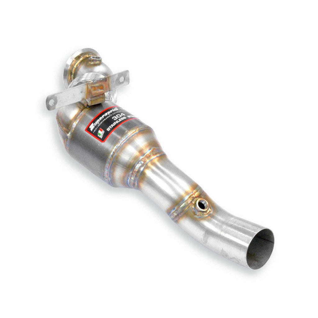 SUPERSPRINT 393251 Downpipe Right with Metallic Catalytic Converter for FERRARI 488 Photo-0 
