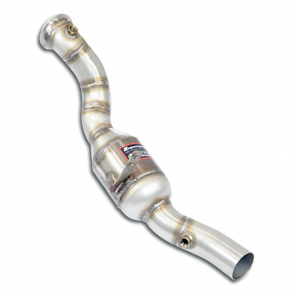 SUPERSPRINT 451521 Downpipe Right with Metallic Catalytic Converter for MASERATI Ghibli Photo-0 