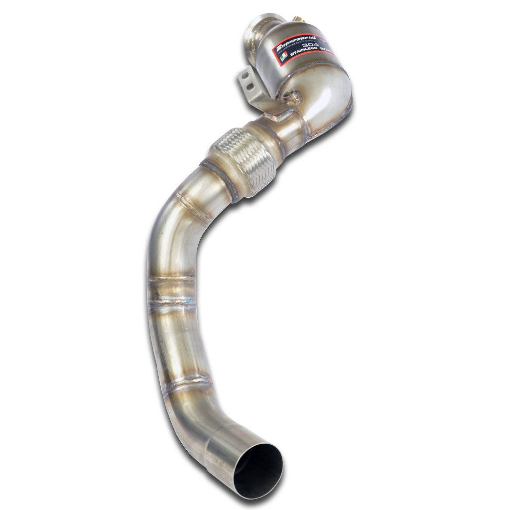 SUPERSPRINT 526941 Turbo Downpipe Kit and Metallic Catalytic Converter for BMW X5M (F95) Photo-0 