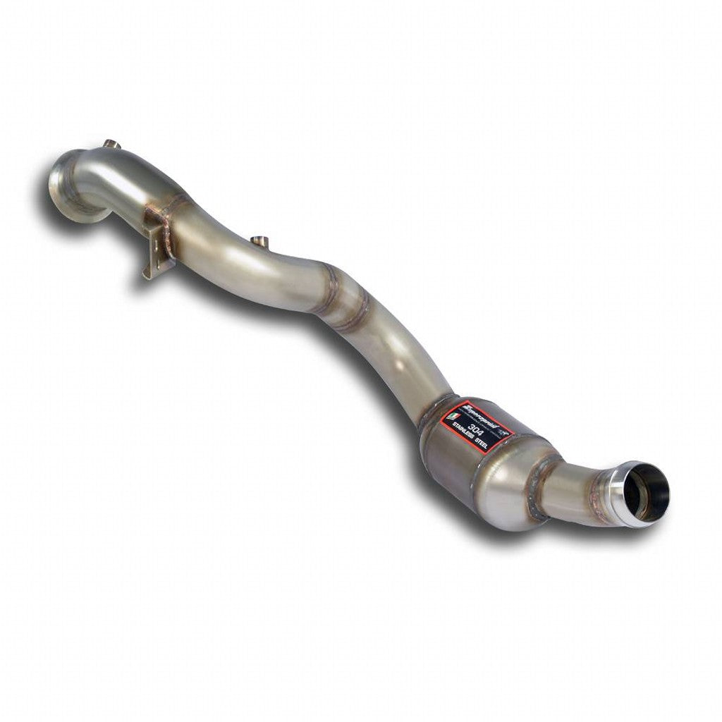 SUPERSPRINT 721961. Downpipe Right with Metallic Catalytic Converter 100CPSI WRC for MERCEDES W205 C AMG Sedan Photo-0 