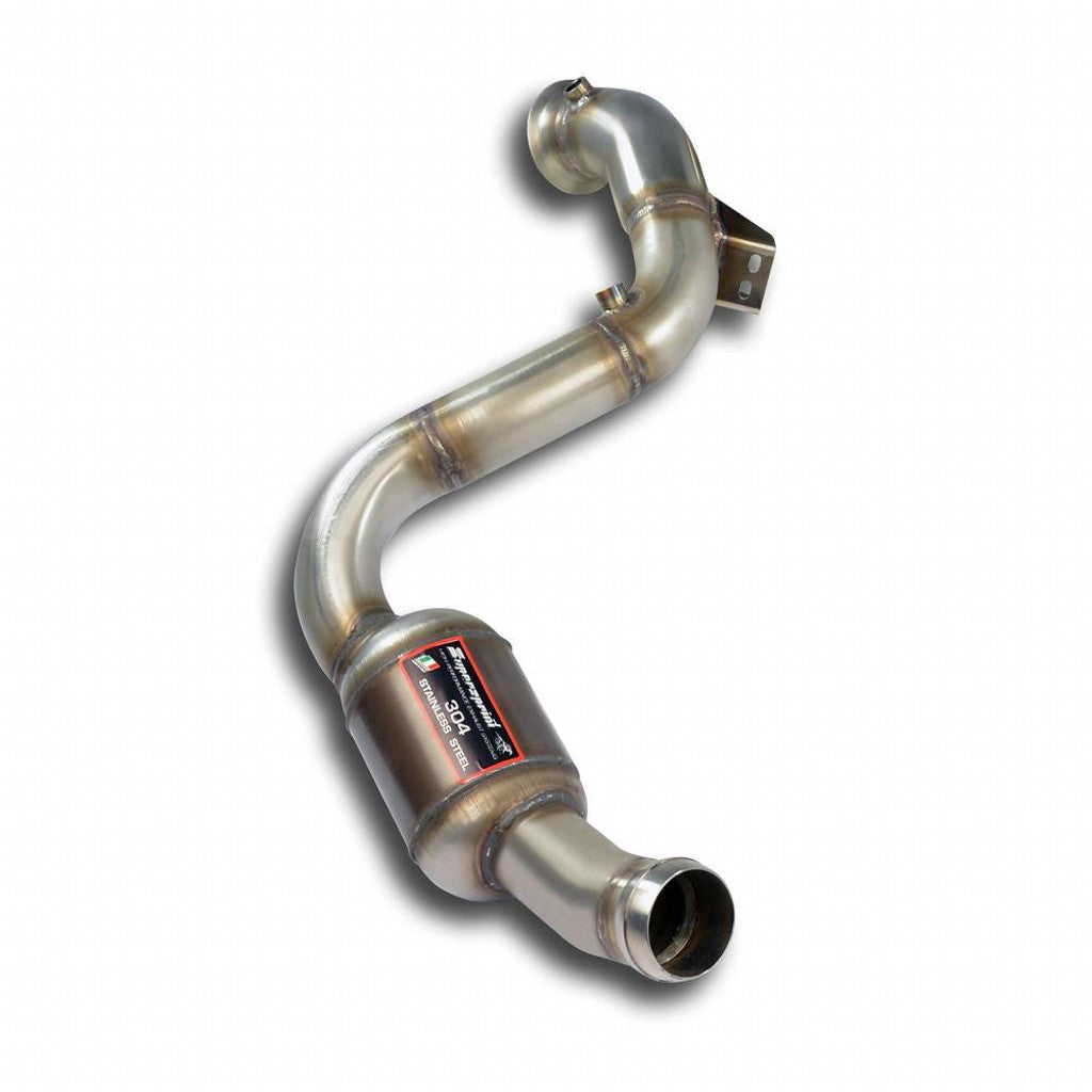 SUPERSPRINT 721981. Downpipe Left with Metallic Catalytic Converter 100CPSI WRC for MERCEDES W205 C AMG Sedan Photo-0 