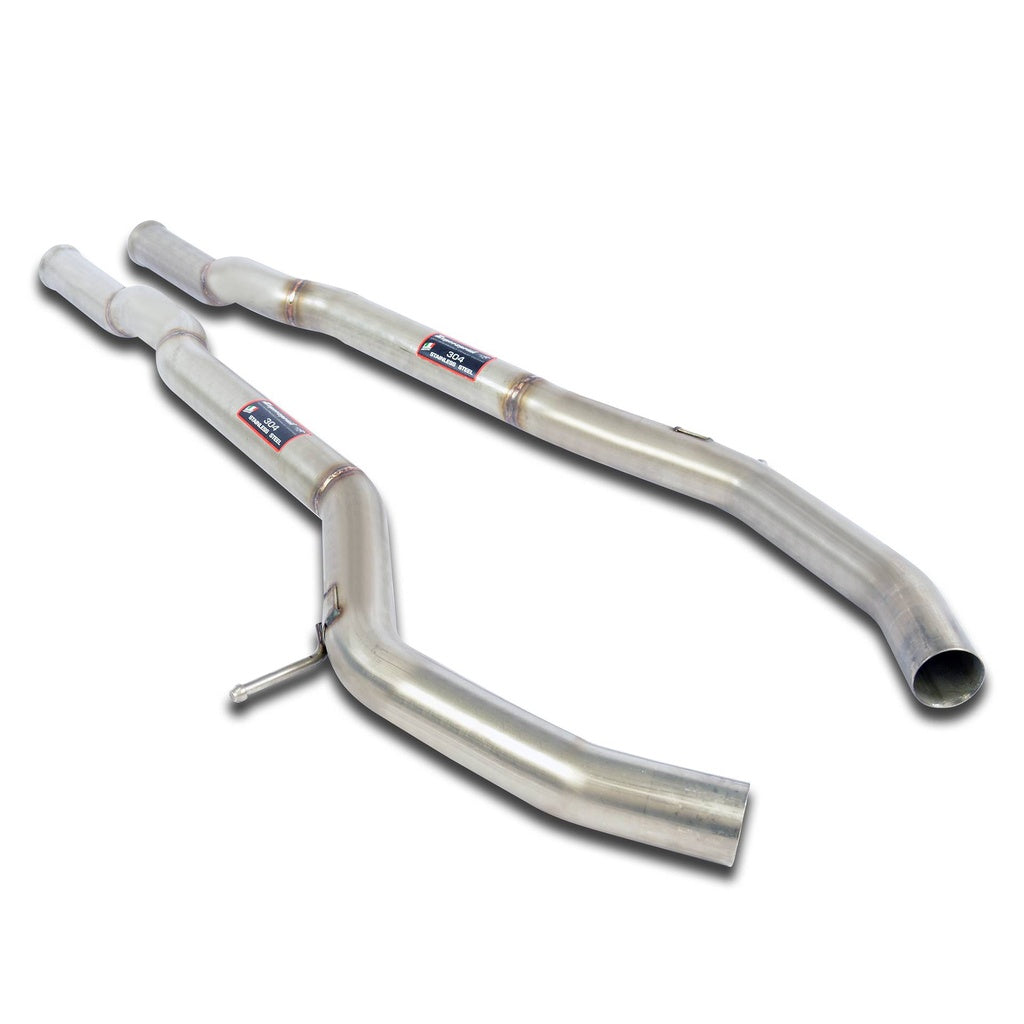 SUPERSPRINT 723213 Centre Pipes Kit Right - Left (Deletes OEM Centre Exhaust) for MERCEDES S63 AMG (C217) Photo-0 