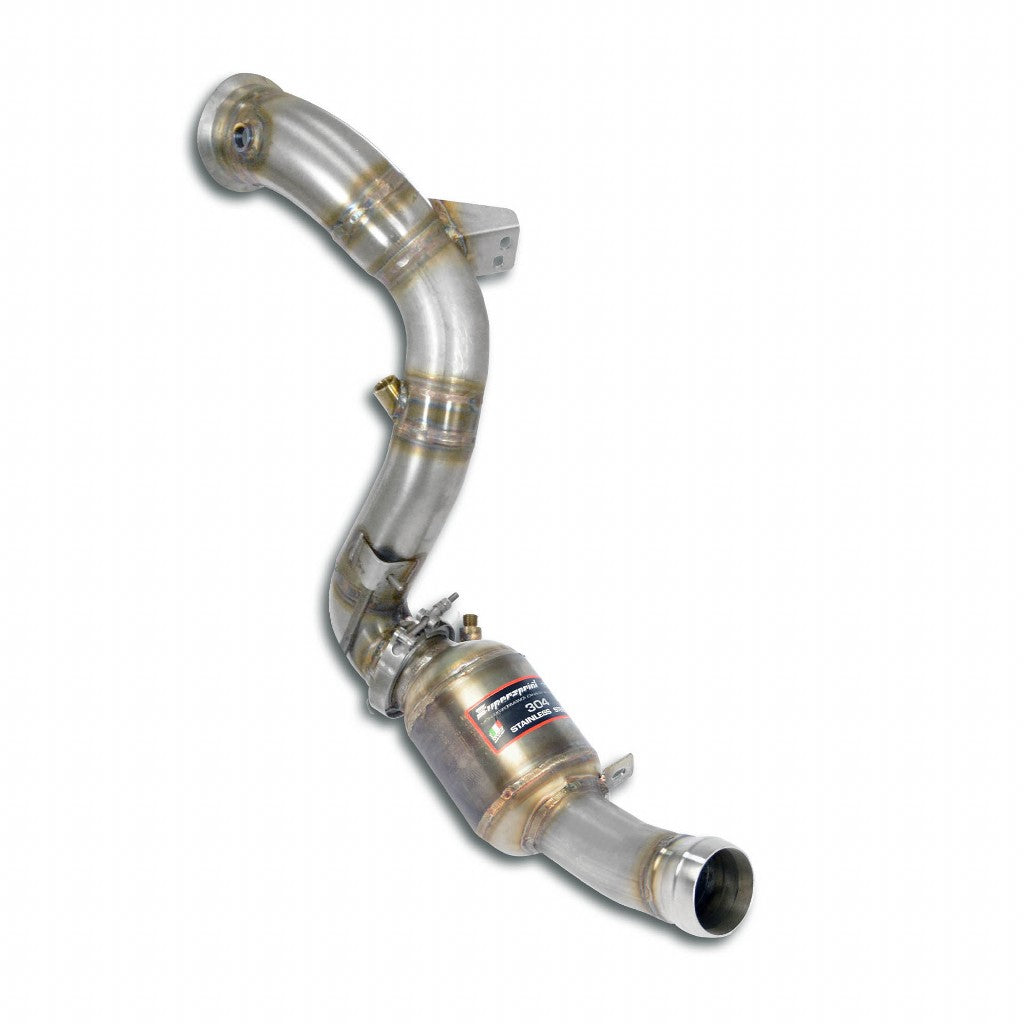 SUPERSPRINT 725081 Downpipe Left with Metallic Catalytic Converter for MERCEDES W167 GLE (SUV) Photo-0 