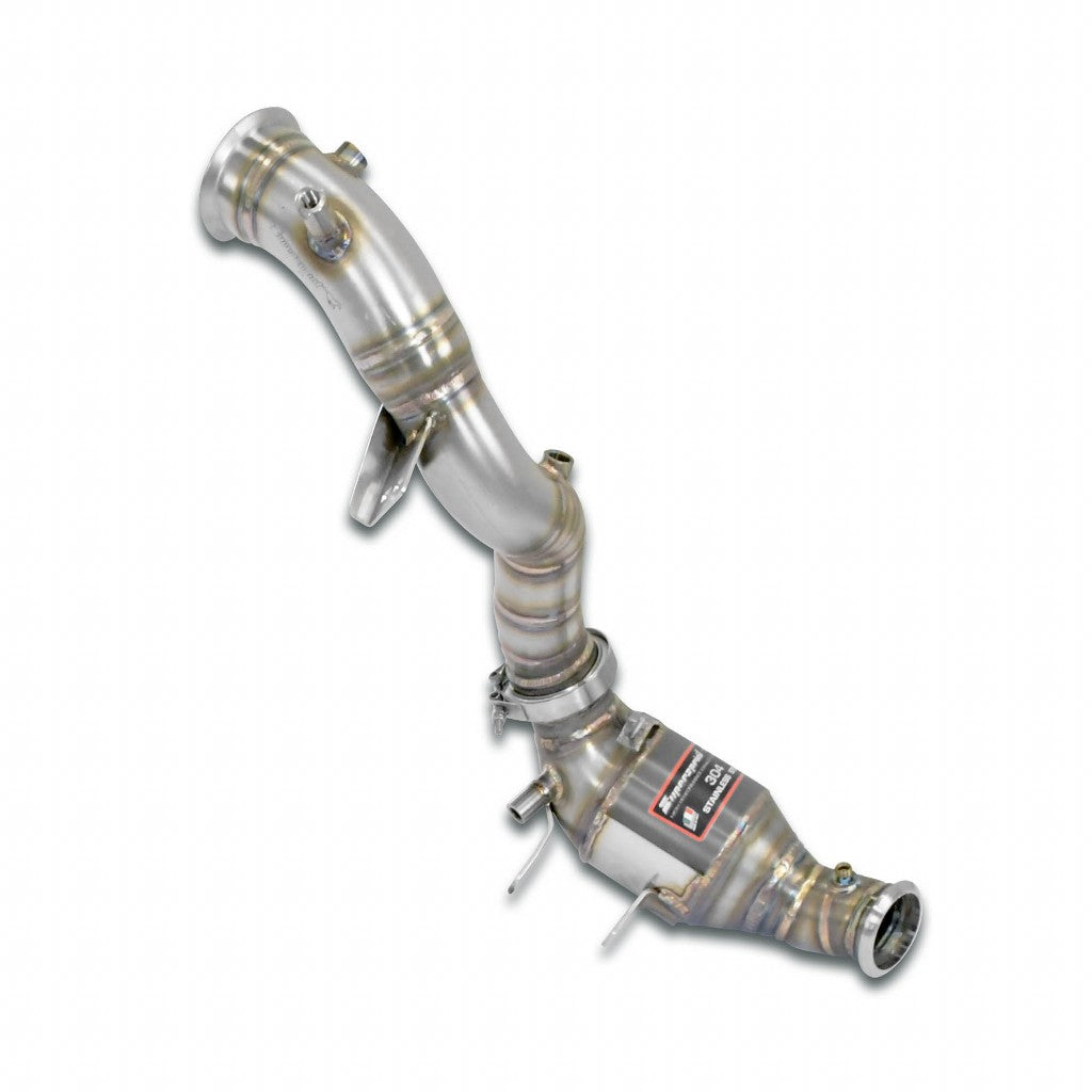 SUPERSPRINT 725361 Downpipe Right with Metallic Catalytic Converter for MERCEDES R232 SL AMG Photo-0 