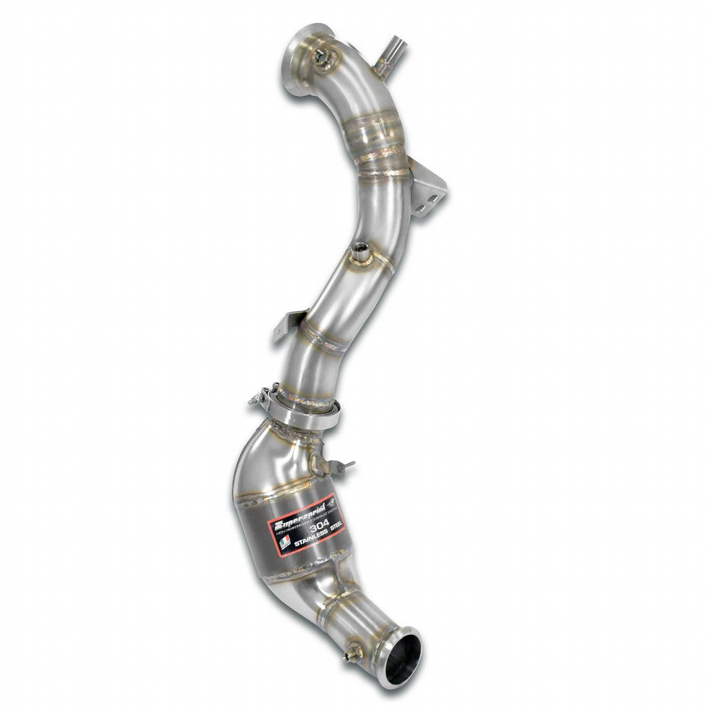 SUPERSPRINT 725381 Downpipe Left with Metallic Catalytic Converter for MERCEDES R232 SL AMG Photo-0 
