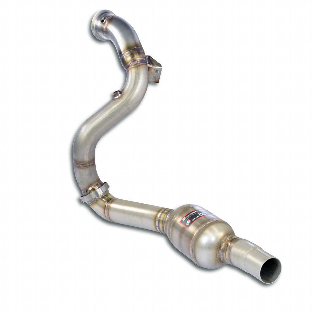 SUPERSPRINT 725781 Downpipe Left with Metallic Catalytic Converter for MERCEDES C190 AMG GT Coupe Photo-0 