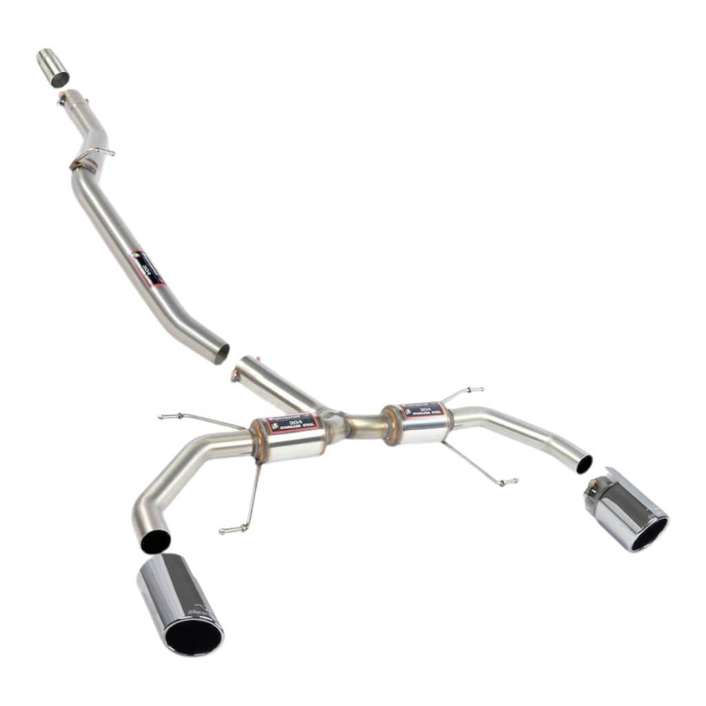 SUPERSPRINT 756680 Rear Muffler Race B Package for ALFA ROMEO Giulia 2.0i 2016-2022 Photo-0 