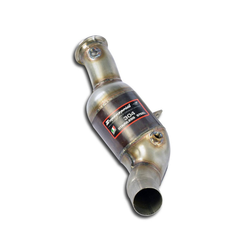SUPERSPRINT 756941 Downpipe left with Metallic Catalytic Converter200CPSI for ALFA ROMEO Giulia Photo-0 