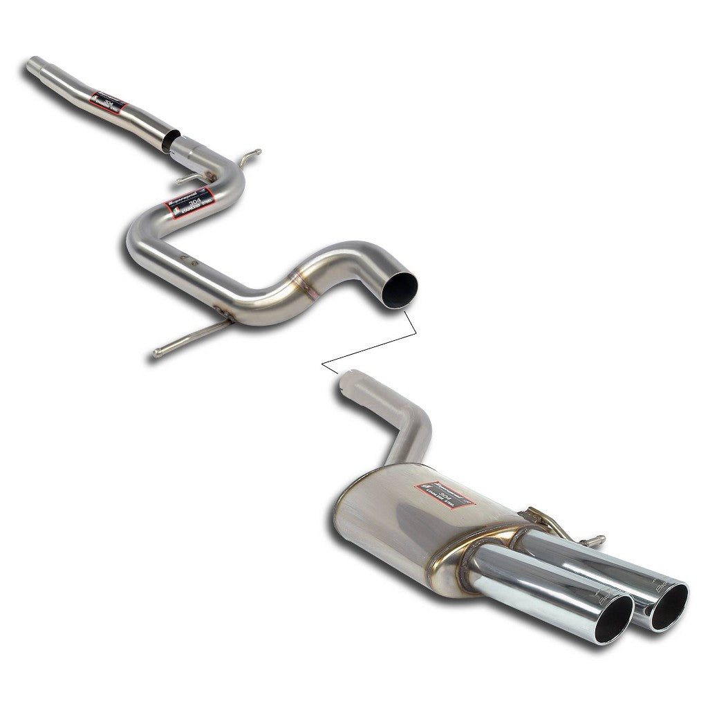 SUPERSPRINT 765740 Exhaust System for VW Golf (Mk5) Photo-0 
