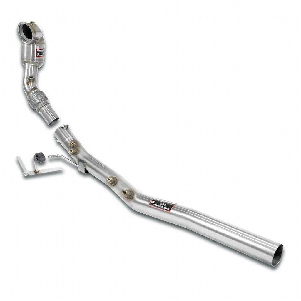SUPERSPRINT 775361 Turbo Downpipe Kit and Metallic Catalytic Converter for AUDI Q3 Photo-0 