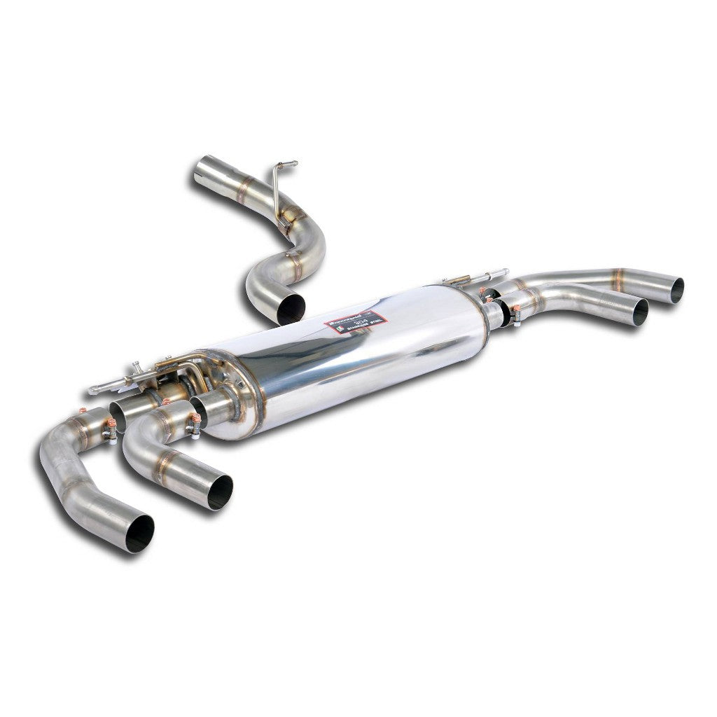 SUPERSPRINT 775384 Rear Exhaust with Valve for VW Tiguan R Photo-0 