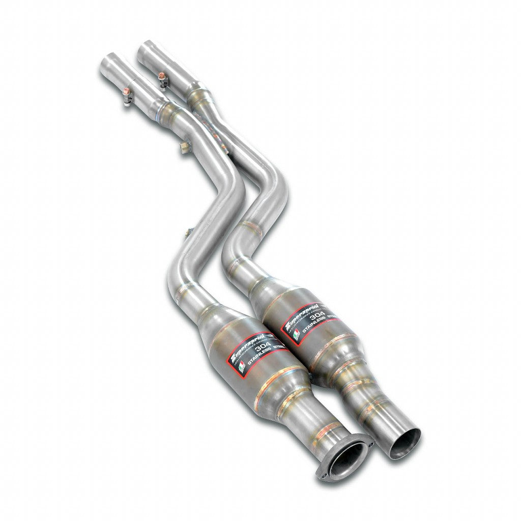 SUPERSPRINT 782632 Front Metallic Catalytic Converter and X-Pipe for ALPINA BMW 5 Series (E34) Photo-0 