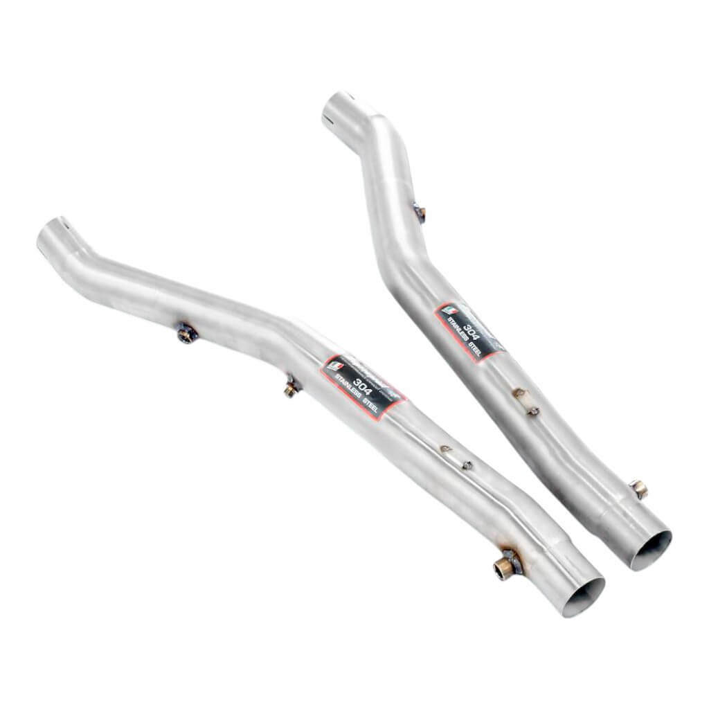 SUPERSPRINT 786812 Front Pipes Right / Left (Replaces Catalytic Converter) for BMW M5 (E38 / E39) Photo-0 