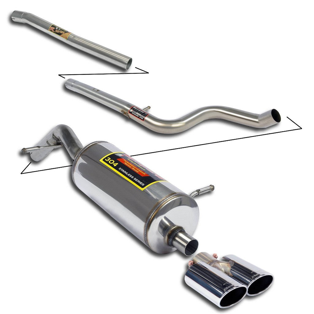 SUPERSPRINT 805710 Exhaust System for PEUGEOT 208 (Mk1) Photo-0 