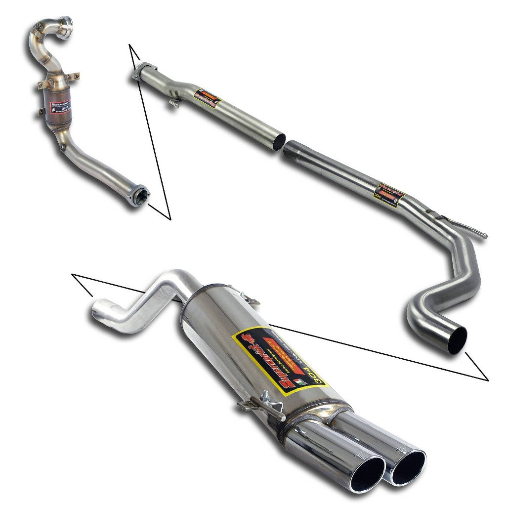 SUPERSPRINT 815950 Exhaust System for ABARTH Grande Punto (199) Photo-0 