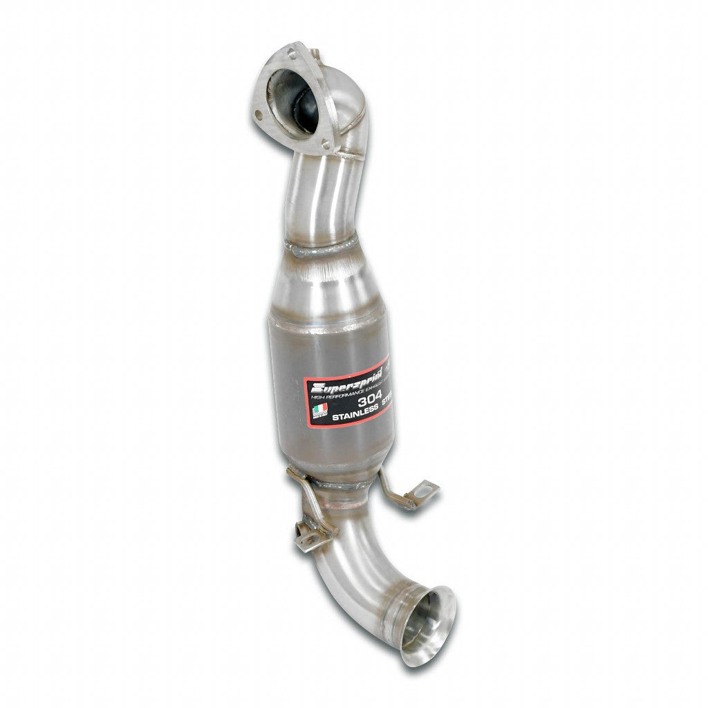 SUPERSPRINT 831241 Turbo Downpipe Kit and Metallic Catalytic Converter for MINI R55 Clubman S / SD Photo-0 