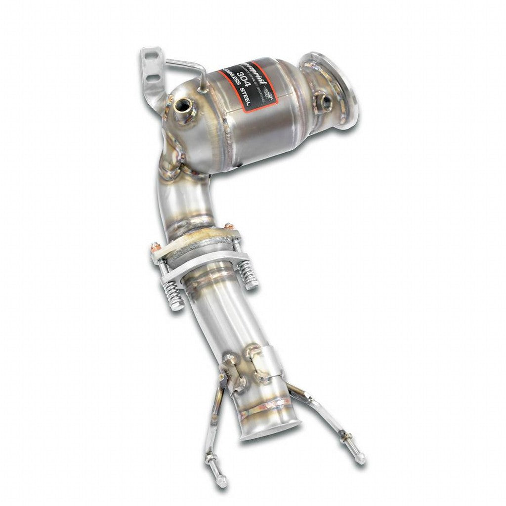 SUPERSPRINT 831921 Turbo Downpipe Kit and Metallic Catalytic Converter for BMW 1 Series (F40) Photo-0 