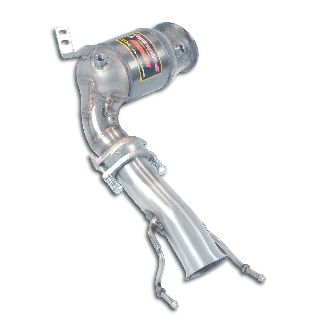 SUPERSPRINT 832721 Turbo Downpipe Kit and Metallic Catalytic Converter for BMW 1 Series (F40) Photo-0 