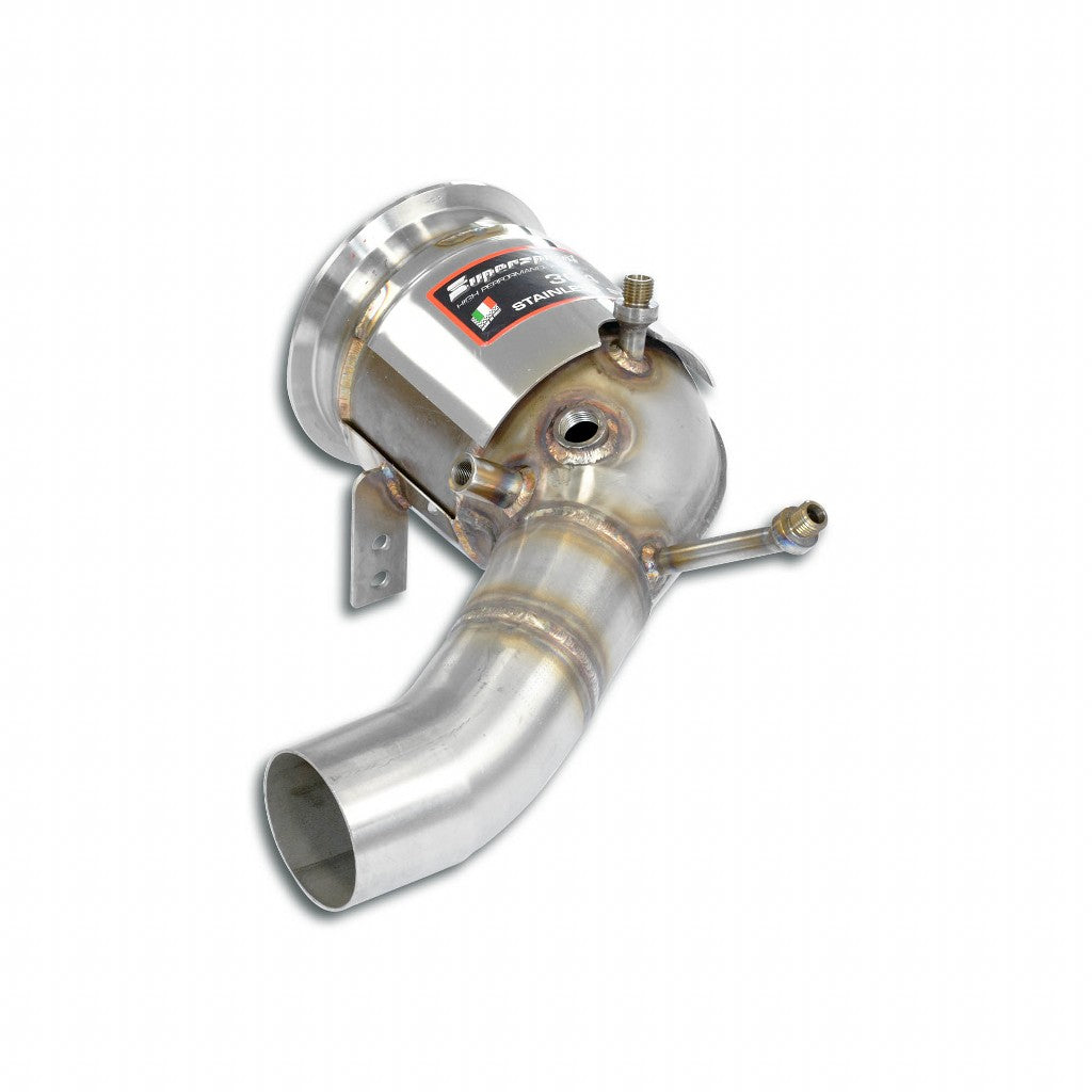 SUPERSPRINT 860821 Downpipe Right with Metallic Catalytic Converter for PORSCHE 911 Carrera / Carrera S / GTS (992) Photo-0 