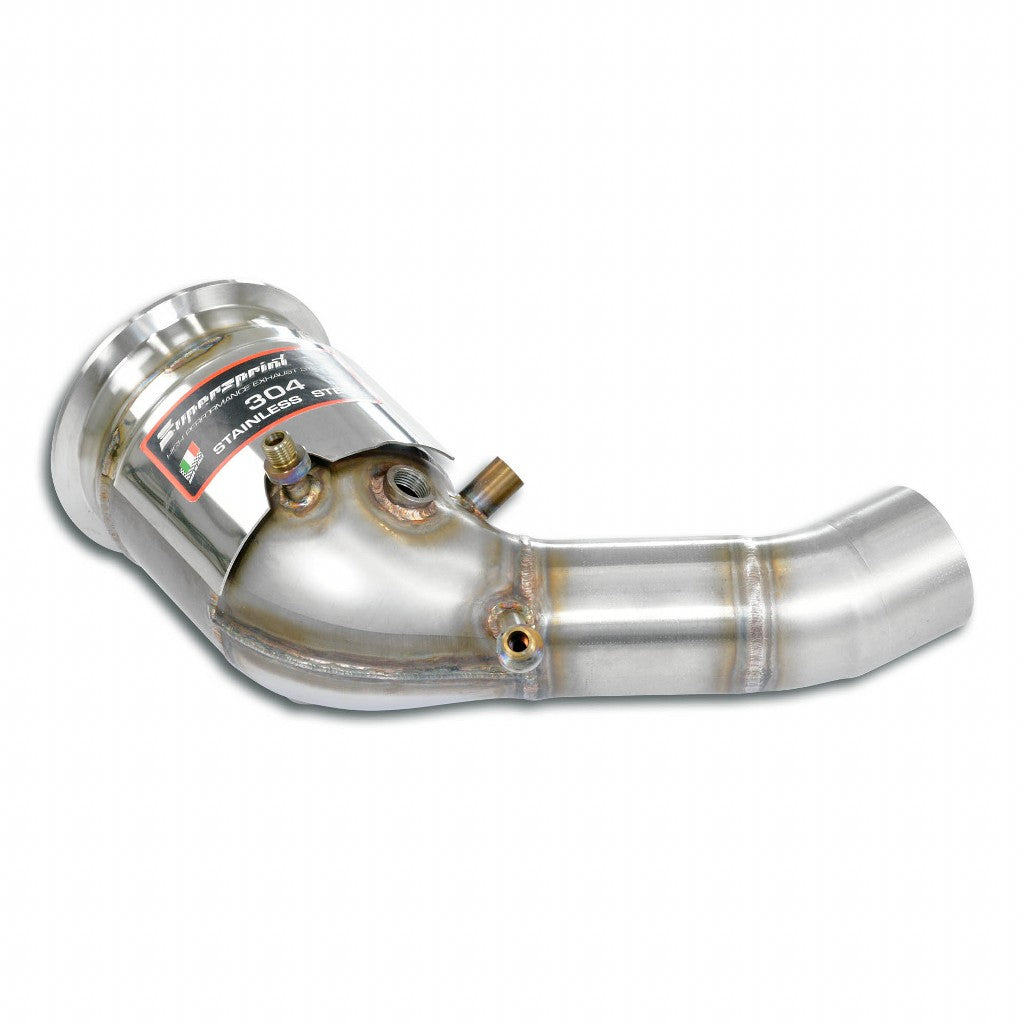 SUPERSPRINT 860841 Downpipe Left with Metallic Catalytic Converter for PORSCHE 911 Carrera / Carrera S / GTS (992) Photo-0 