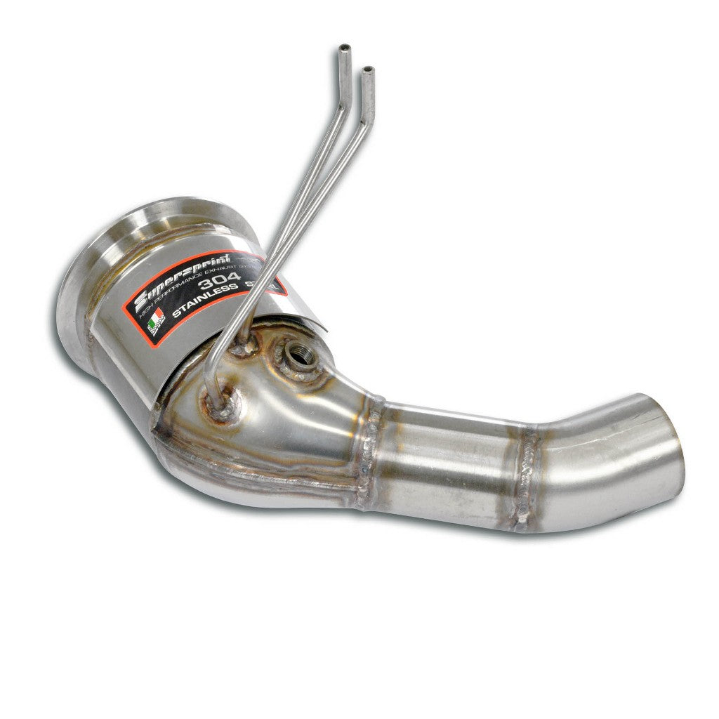 SUPERSPRINT 861141 Downpipe Left with Metallic Catalytic Converter for PORSCHE 911 Turbo / Turbo S (992) Photo-0 