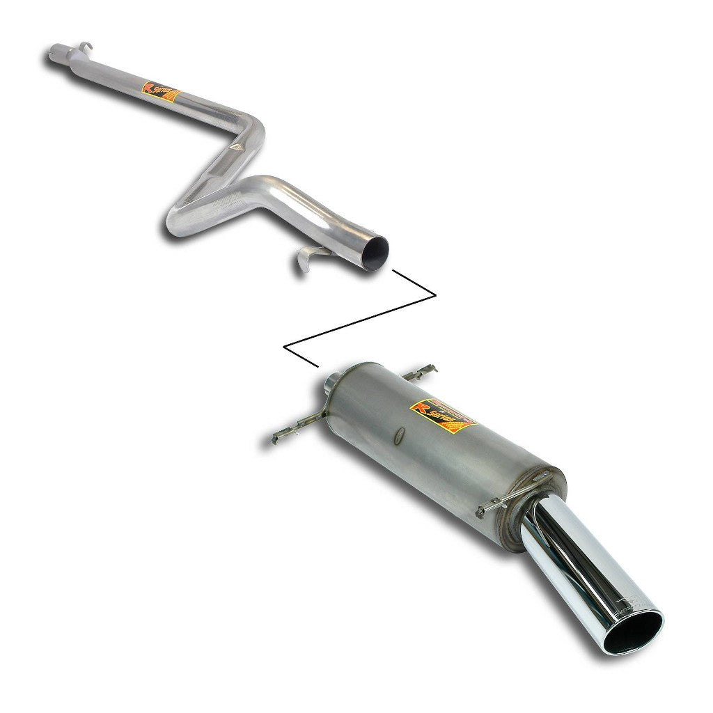 SUPERSPRINT 883610 Exhaust System for VW Golf (Mk1) Photo-0 