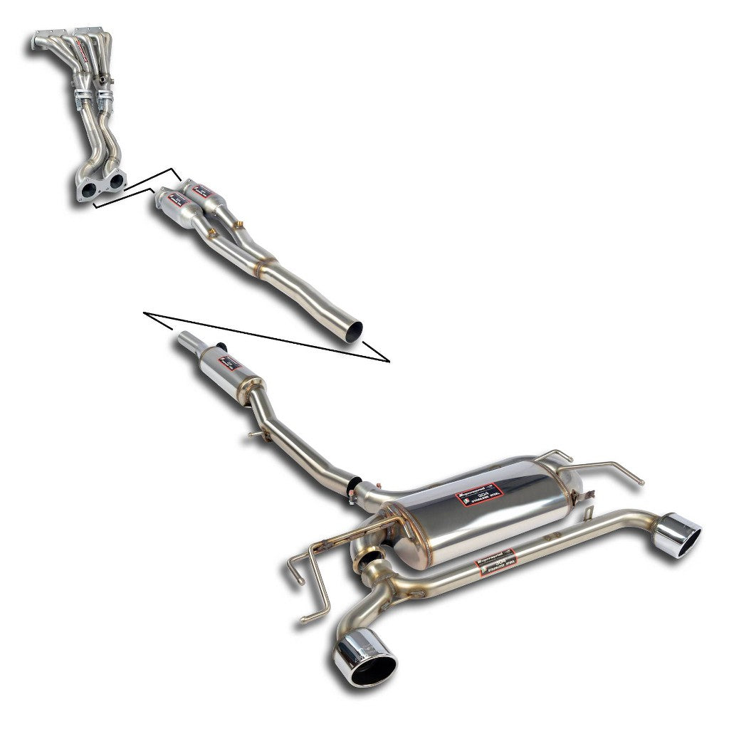 SUPERSPRINT 887810 Exhaust System for VW Golf R32 (Mk4) Photo-0 