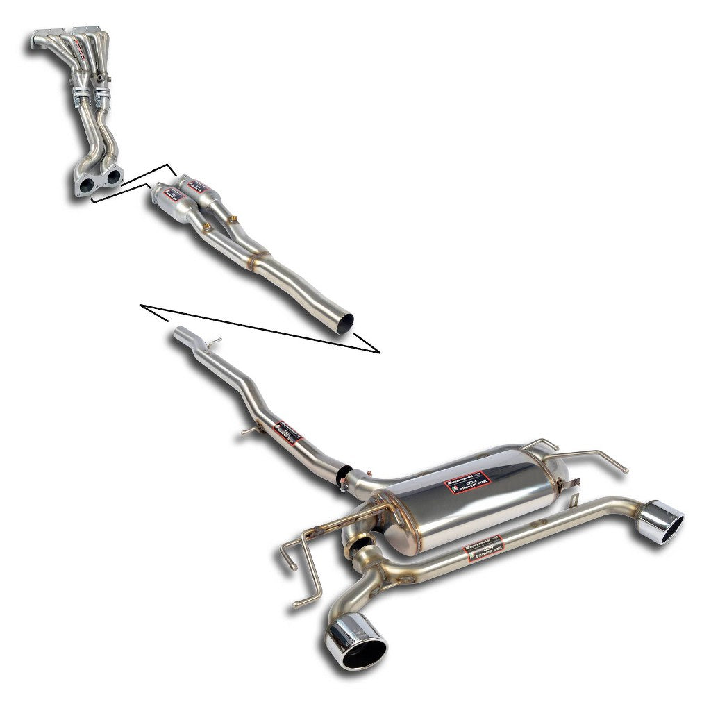 SUPERSPRINT 887820 Exhaust System for VW Golf R32 (Mk4) Photo-0 