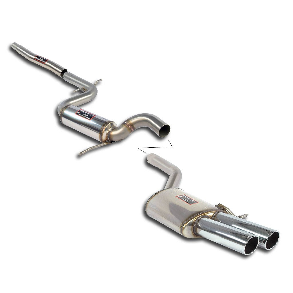 SUPERSPRINT 914530 Exhaust System for VW Golf (Mk6) Photo-0 