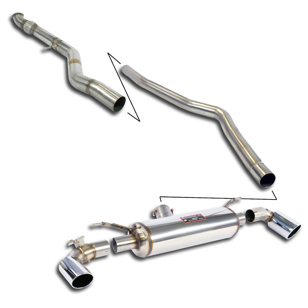 SUPERSPRINT 988510 Exhaust System for BMW 1 Series (F20 / F21) Photo-0 