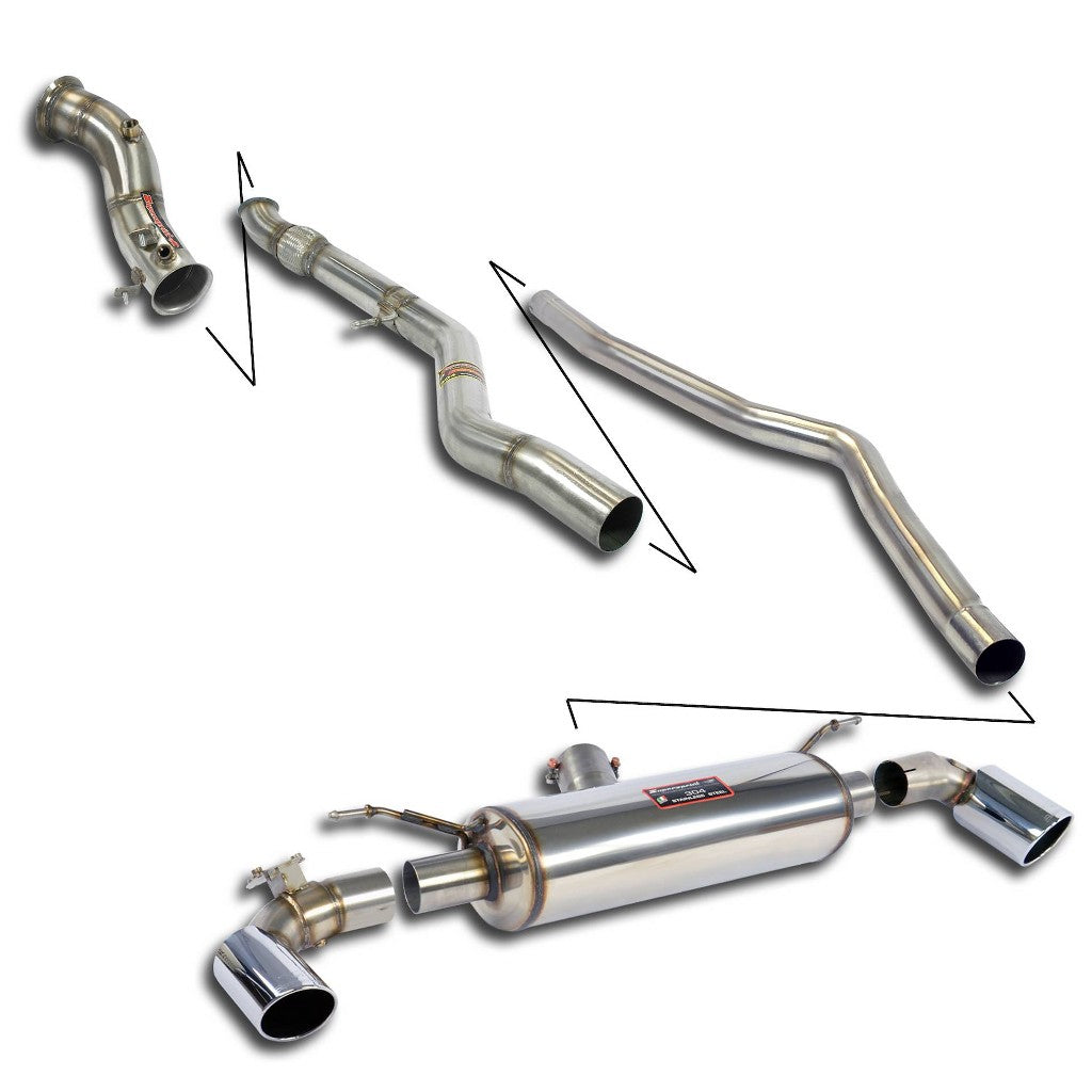SUPERSPRINT 988520 Exhaust System for BMW 1 Series (F20 / F21) Photo-0 